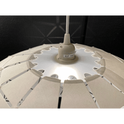 Aneta Lighting LATTICE taklampa 50cm, vit textil - Azalea Home