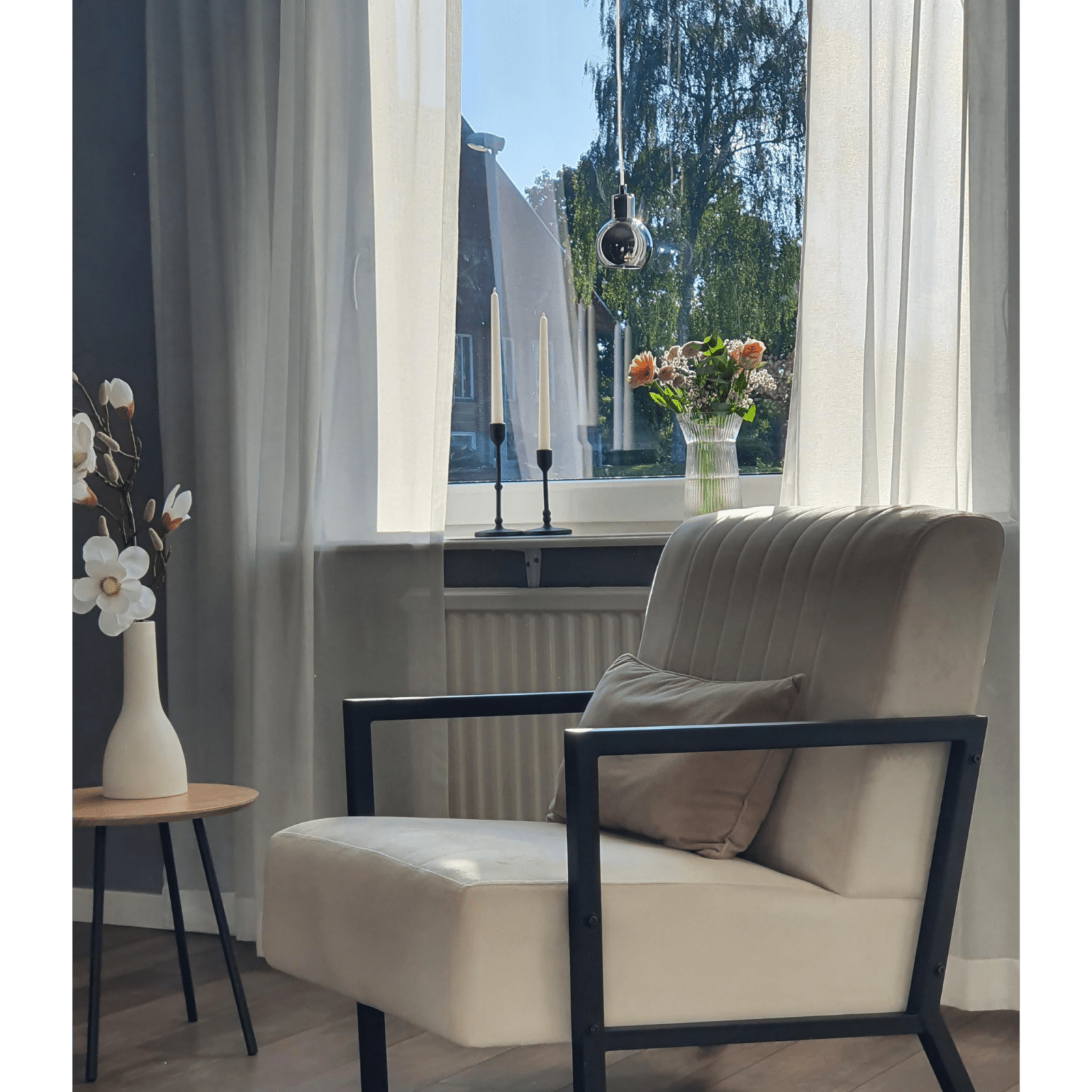 Aneta Lighting LEAH fönsterlampa, rökfärg - Azalea Home