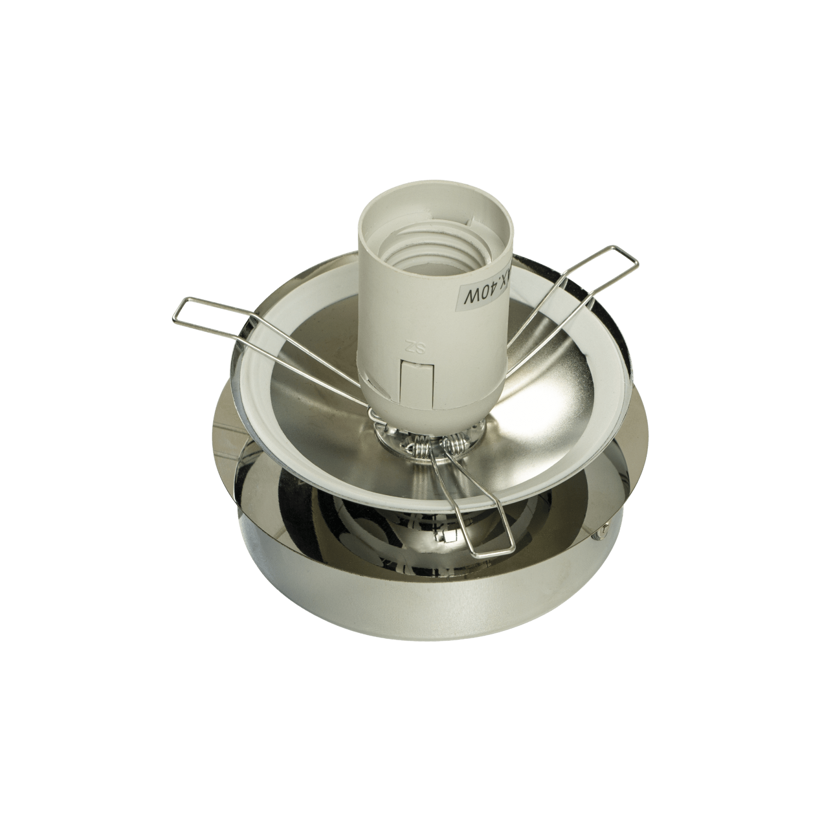 Aneta Lighting LIDO plafond bad, krom/vit - Azalea Home