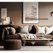 Aneta Lighting LINEA taklampa, brun - Azalea Home