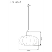 Aneta Lighting MAMSELL fönsterlampa, Grå - Azalea Home