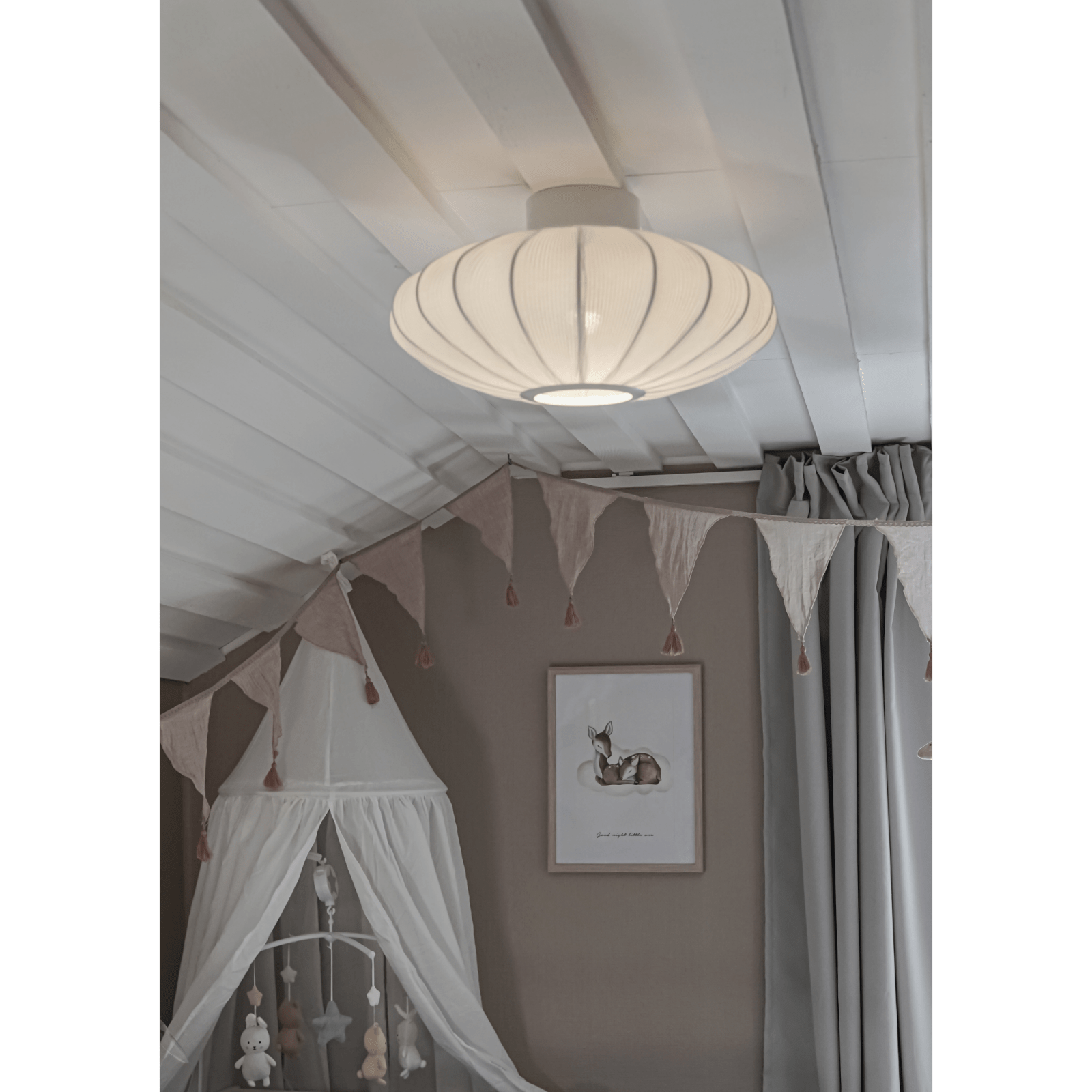 Aneta Lighting MAMSELL plafond 45 cm, vit - Azalea Home