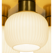 Aneta Lighting MESSINA plafond bad, matt mässing - Azalea Home