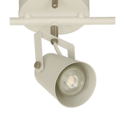 Aneta Lighting METZ takspot rak 5:a, vit/stål - Azalea Home
