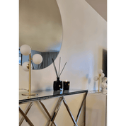 Aneta Lighting MOLEKYL bordlampa 3a, matt mässing/vit - Azalea Home