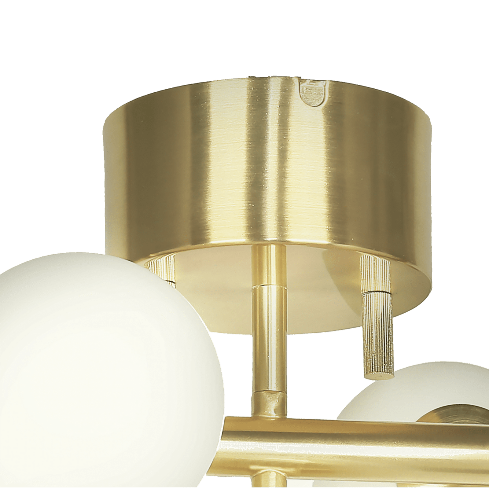 Aneta Lighting MOLEKYL plafond, matt mässing/vit - Azalea Home
