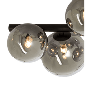 Aneta Lighting MOLEKYL plafond, svart/rök - Azalea Home