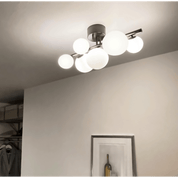 Aneta Lighting MOLEKYL plafond, tenn/vit - Azalea Home