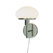 Aneta Lighting NEW AUGUST vägglampa, silver - Azalea Home