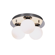 Aneta Lighting NICOSIA plafond 3:a bad, krom - Azalea Home