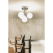 Aneta Lighting NICOSIA plafond bad 4:a, krom - Azalea Home