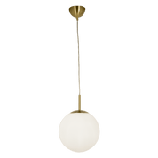 Aneta Lighting OPAL taklampa, Ø30, matt mässing - Azalea Home