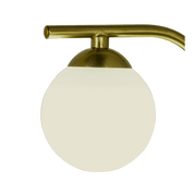 Aneta Lighting ORFEUS bordlampa, matt mässing/marmor - Azalea Home