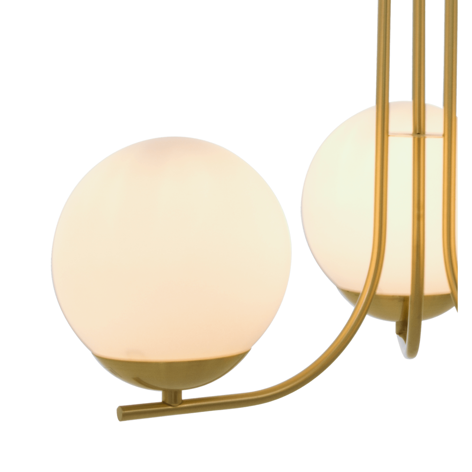Aneta Lighting ORFEUS taklampa, matt mässing - Azalea Home