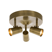 Aneta Lighting PILOT takspot, 3rund antik - Azalea Home