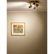 Aneta Lighting PILOT takspot, 3rund antik - Azalea Home