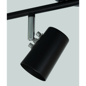 Aneta Lighting PILOT takspot rak, svart - Azalea Home