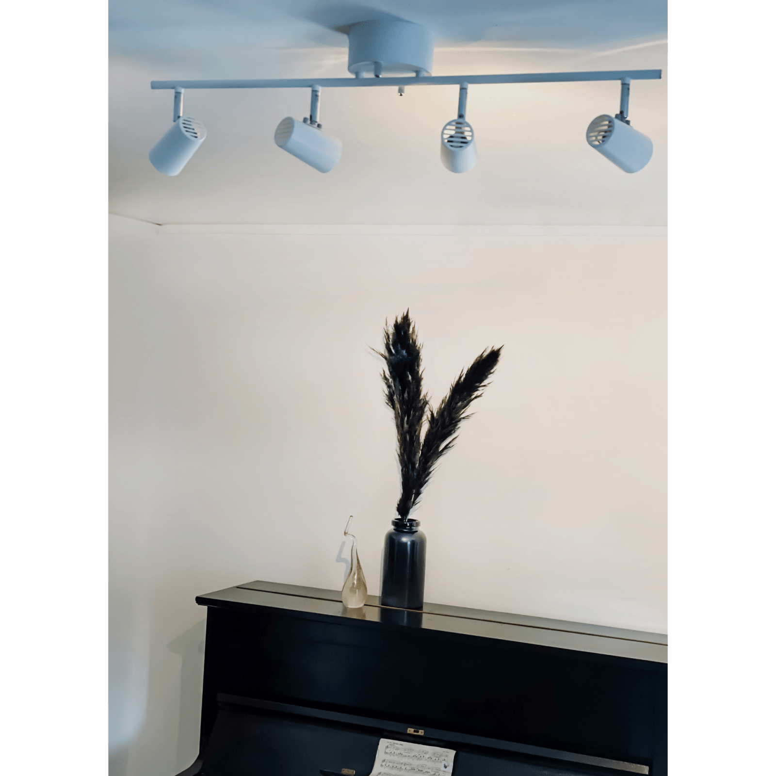 Aneta Lighting PILOT takspot rak, vit - Azalea Home