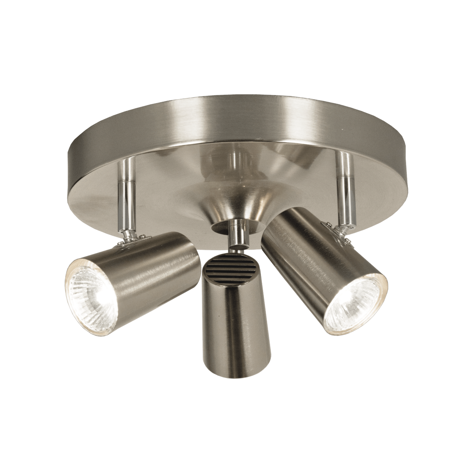Aneta Lighting PILOT takspot, rund 3 stål - Azalea Home