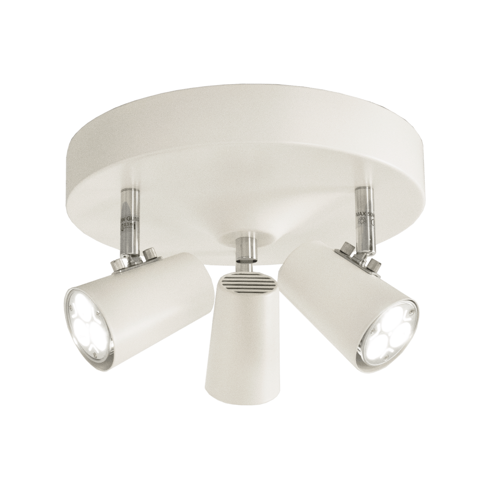 Aneta Lighting PILOT takspot, rund 3:a vit - Azalea Home