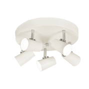 Aneta Lighting PILOT takspot, rund 5:a vit - Azalea Home