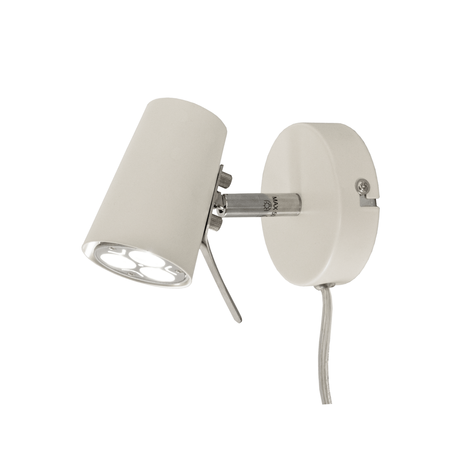 Aneta Lighting PILOT väggspot, vit - Azalea Home