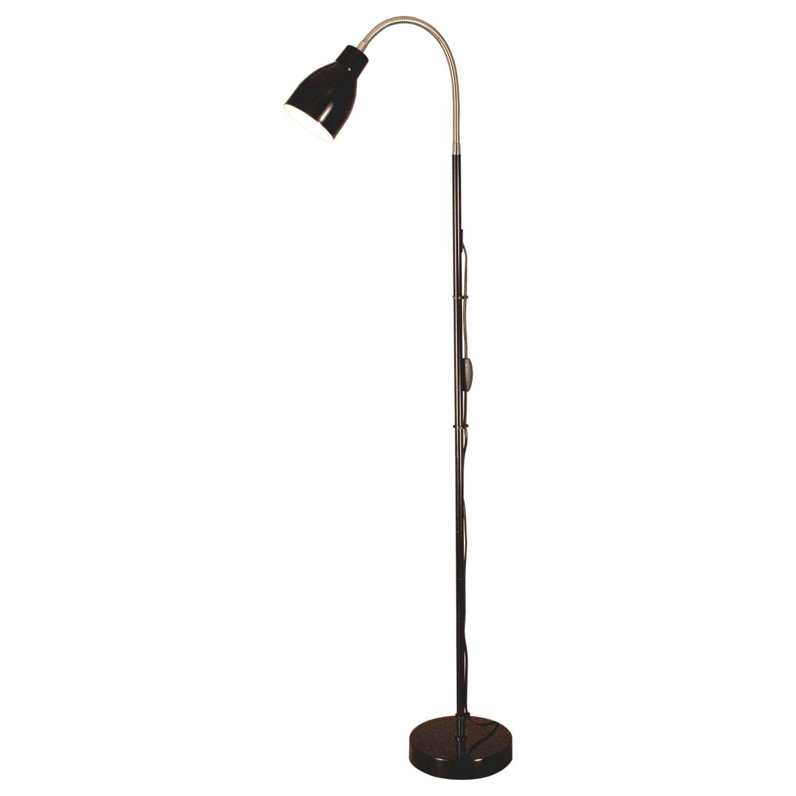 Aneta Lighting SAREK golvlampa, svart - Azalea Home