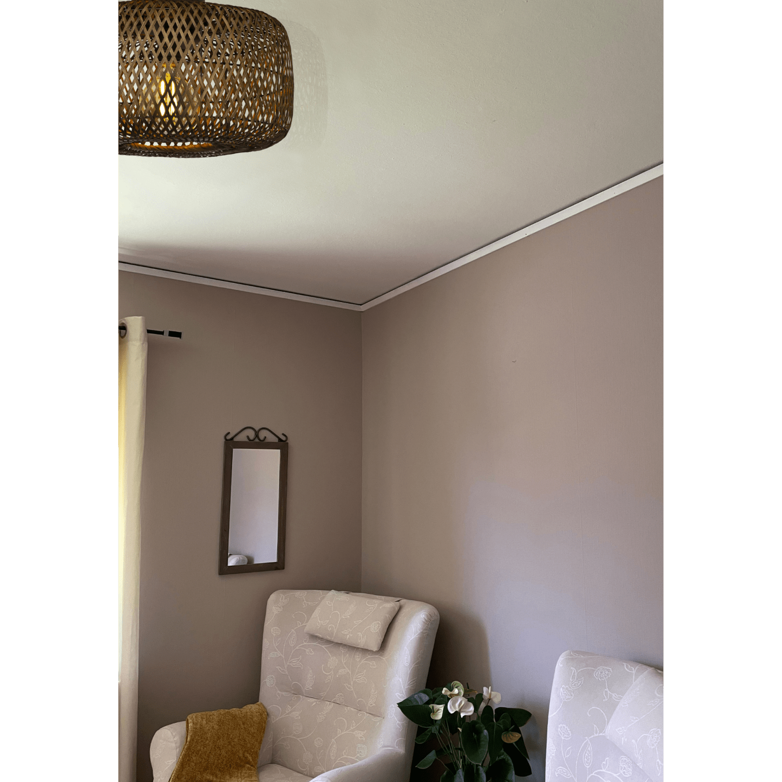 Aneta Lighting SAVANNA plafond, brun - Azalea Home