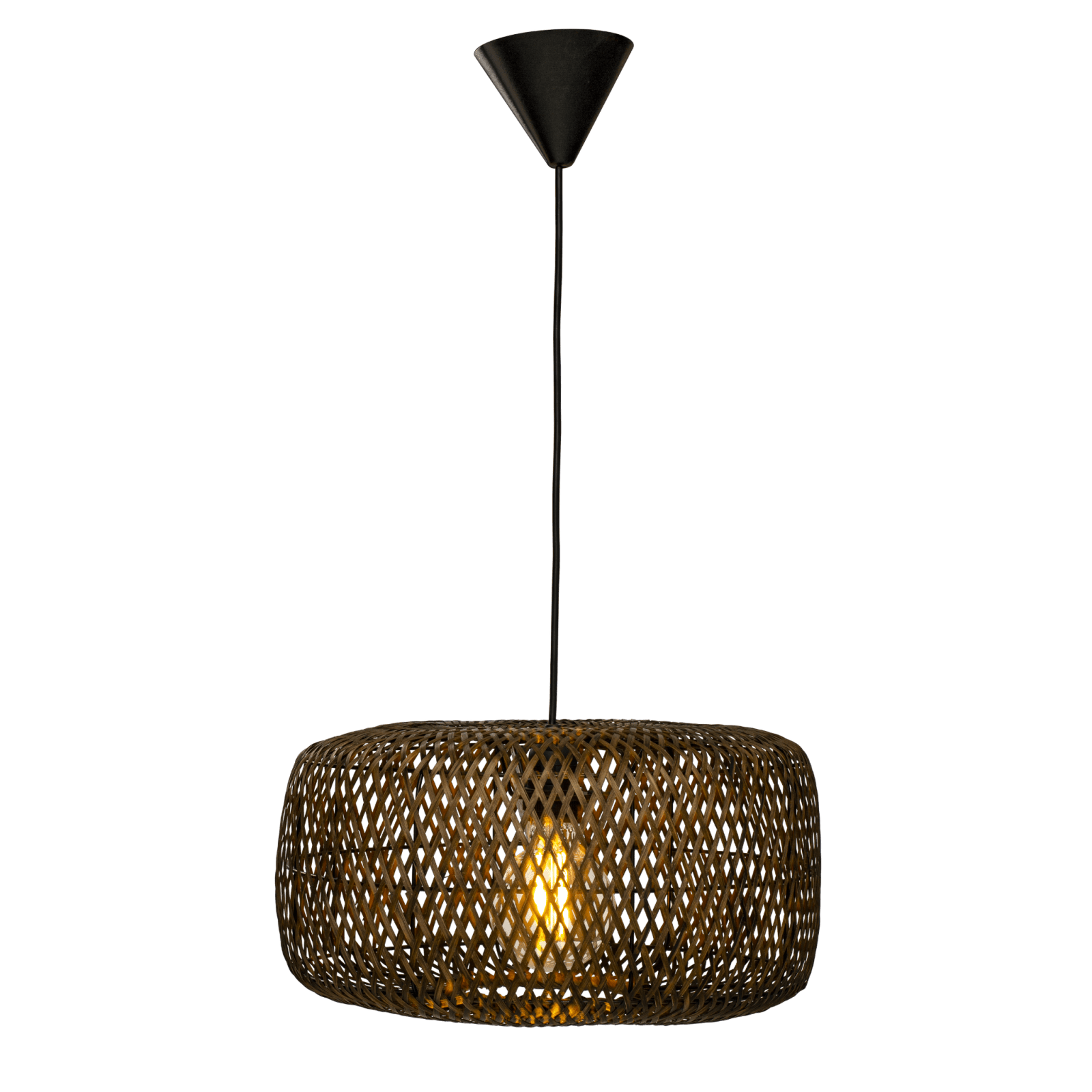Aneta Lighting SAVANNA taklampa Ø40, brun - Azalea Home