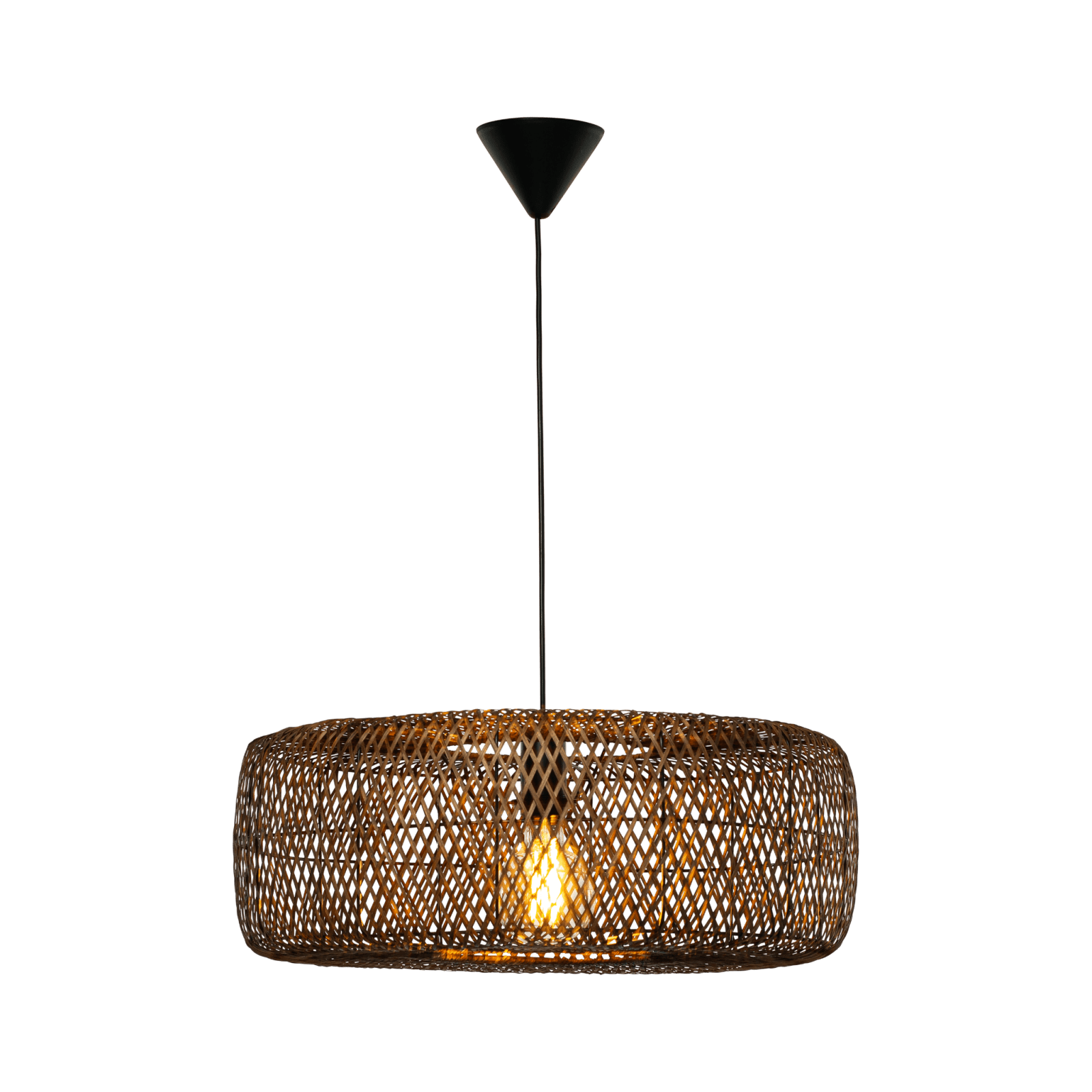 Aneta Lighting SAVANNA taklampa Ø57, brun - Azalea Home
