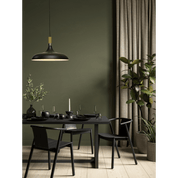 Aneta Lighting SENSE taklampa 42cm, svart - Azalea Home