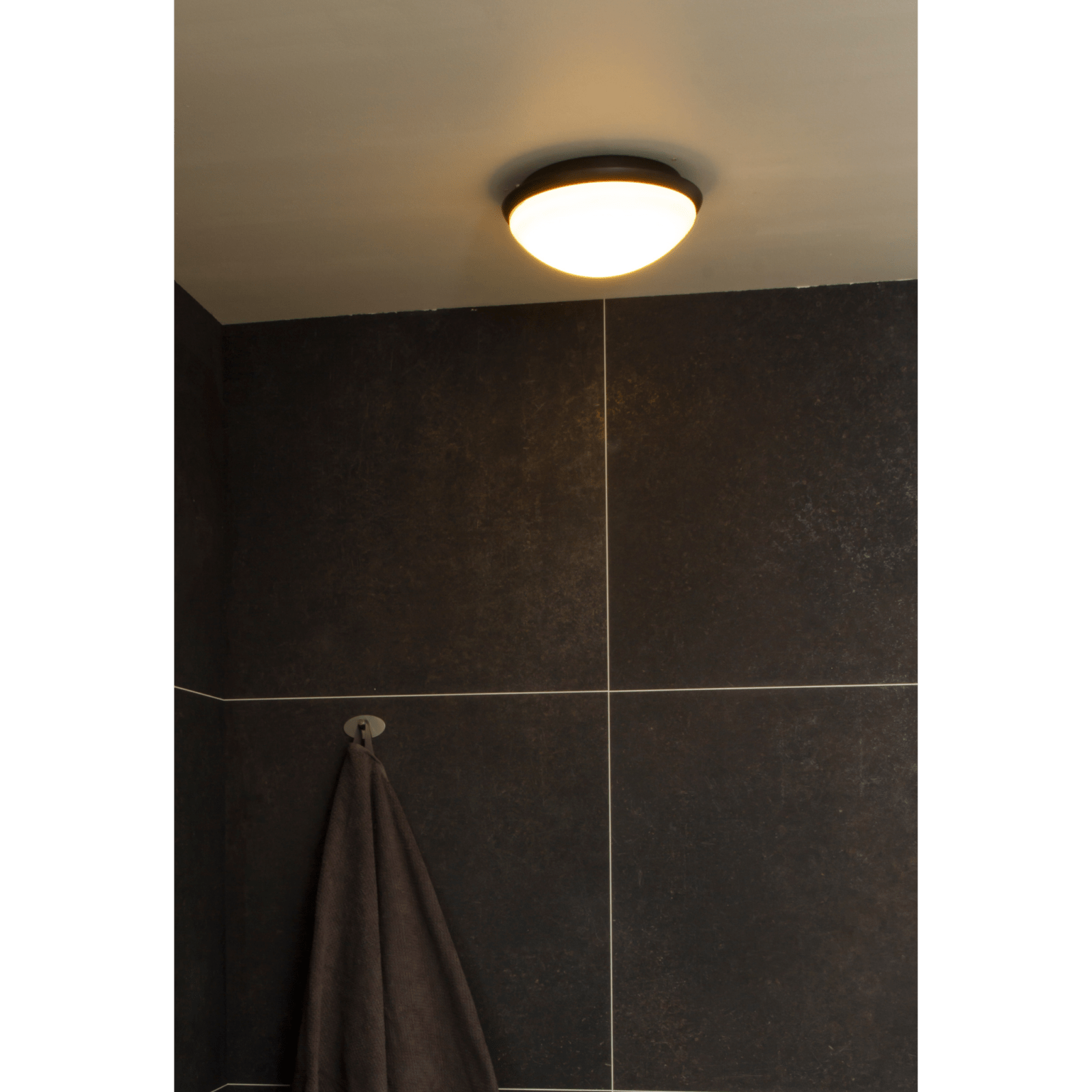 Aneta Lighting SIRACUSA plafond bad, svart - Azalea Home