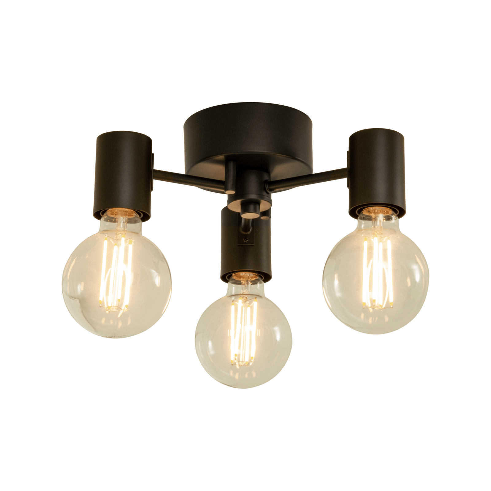 Aneta Lighting STRICT plafond, svart - Azalea Home