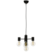 Aneta Lighting STRICT taklampa 4.a, svart - Azalea Home