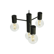 Aneta Lighting STRICT taklampa 4.a, svart - Azalea Home
