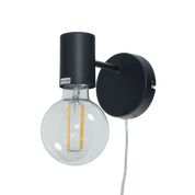 Aneta Lighting STRICT vägglampa, svart - Azalea Home