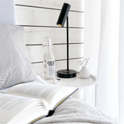 Aneta Lighting TABELA bordlampa, svart - Azalea Home