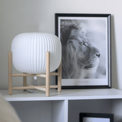 Aneta Lighting VINDA bordlampa, stor vit - Azalea Home