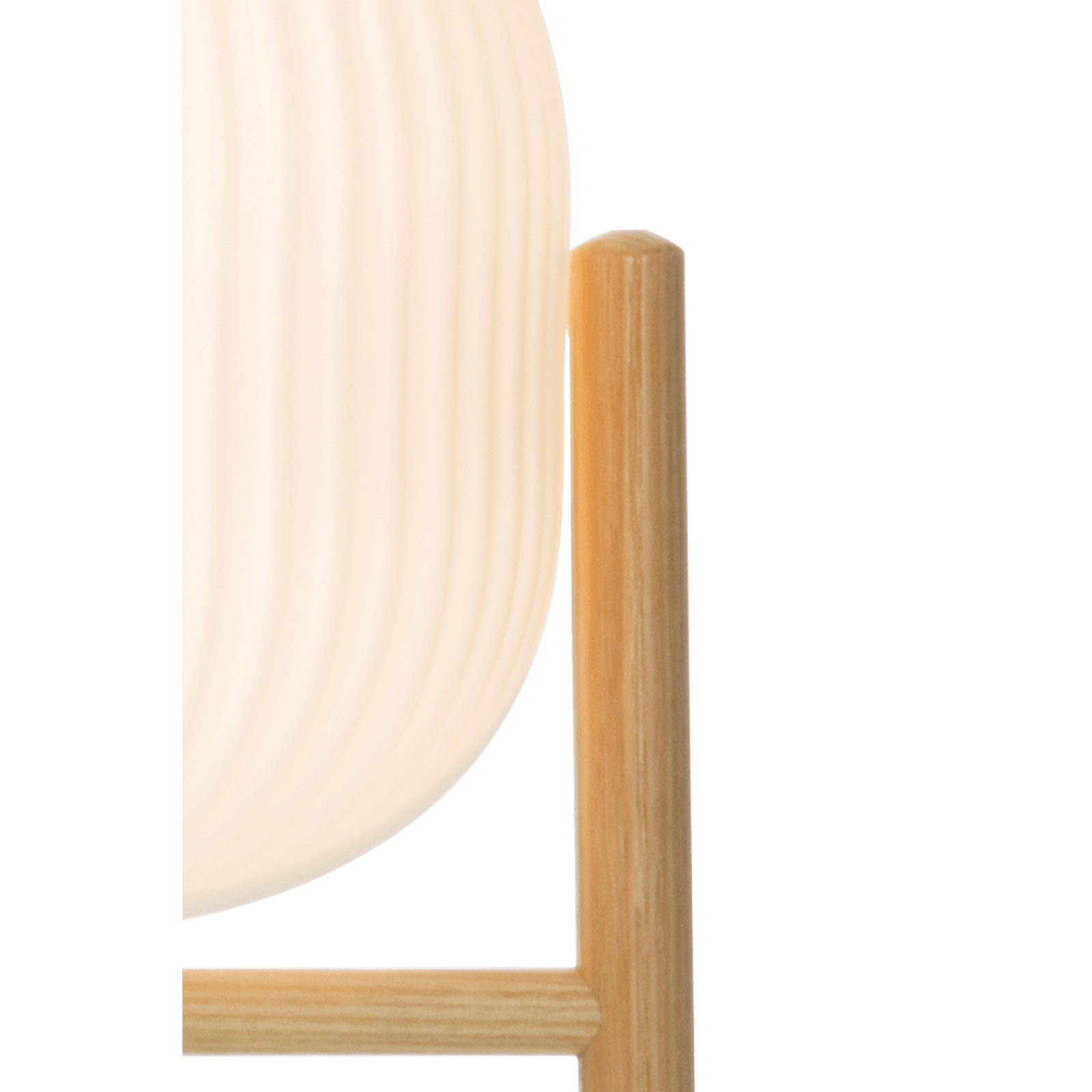 Aneta Lighting VINDA bordlampa, stor vit - Azalea Home
