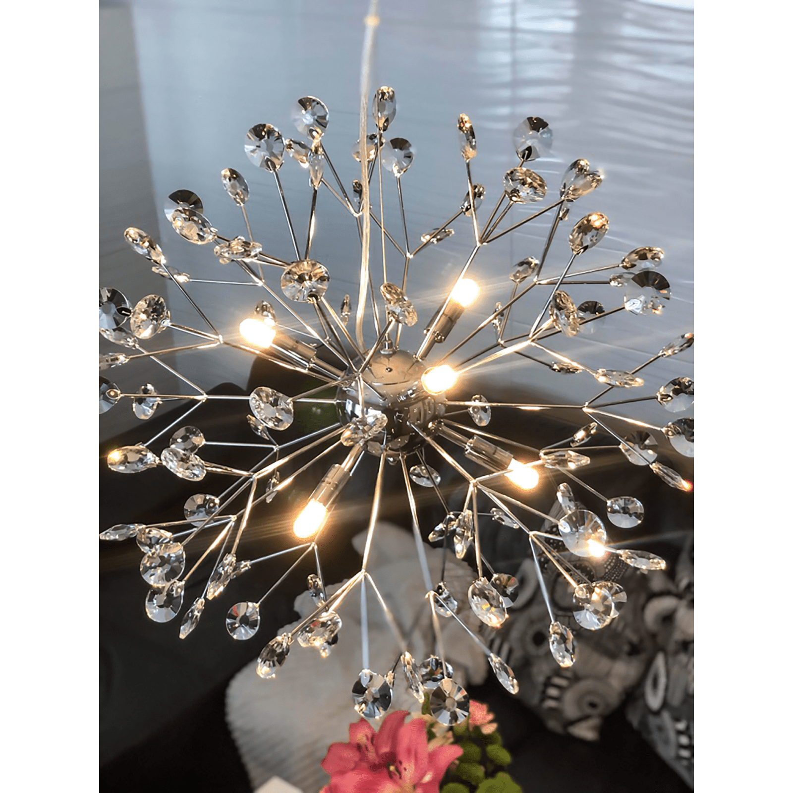 Aneta Lighting VIVA taklampa, krom - Azalea Home