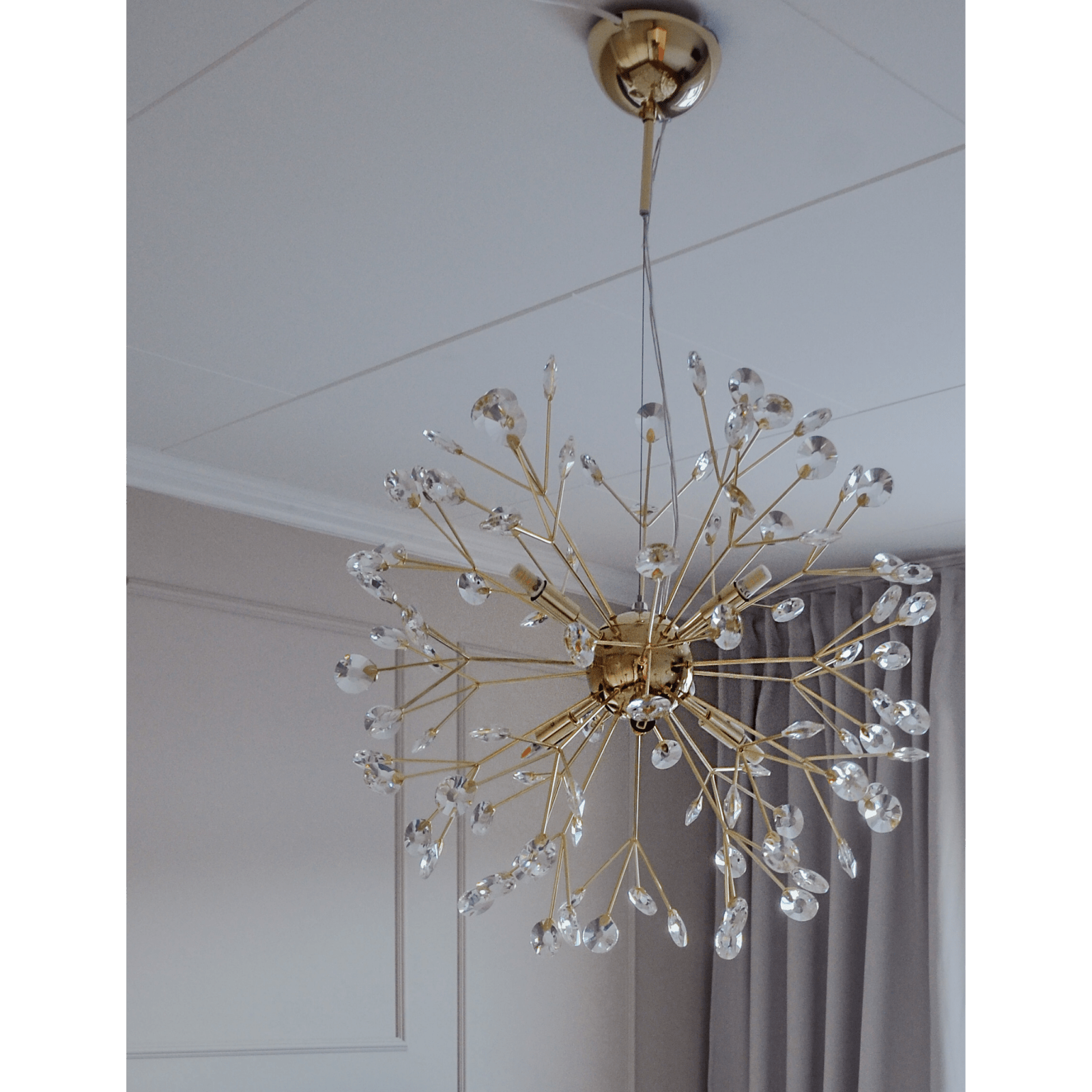 Aneta Lighting VIVA taklampa, mässing - Azalea Home
