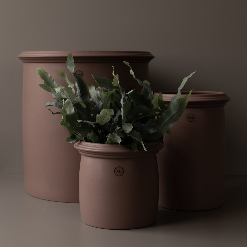 KRUSET Kruka Small H16,5cm, Apricot