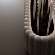 MIST OVAL Kruka Large, Vit