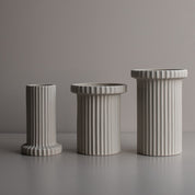 STRIPE POT Kruka sandy mole, small