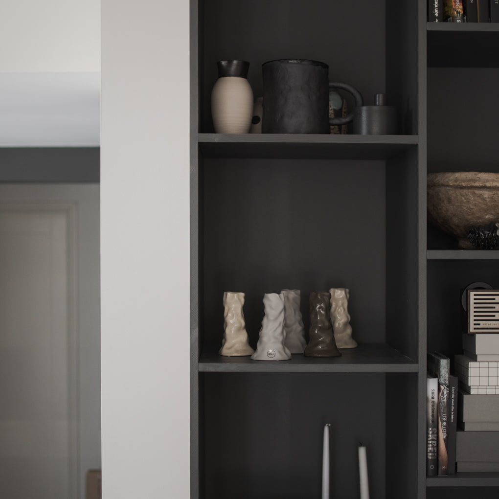 BLOOM Vas H15cm, Greige