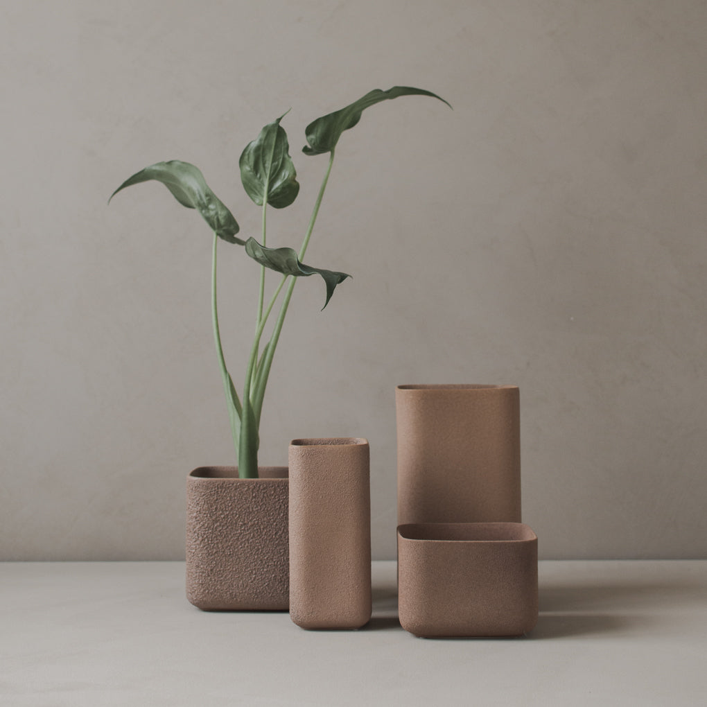 CUBE Plant Kruka, Sand