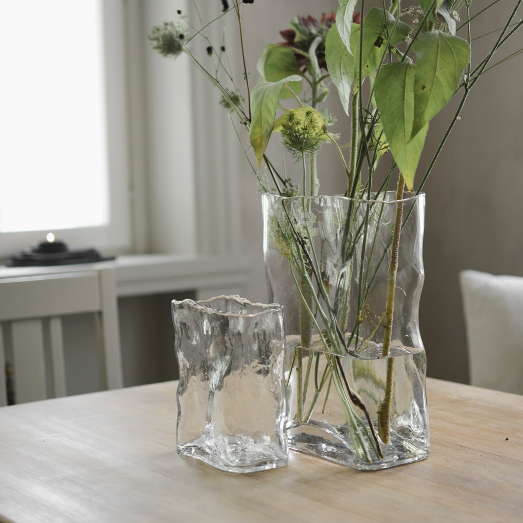 MEADOW Vas Large H30cm, Klar