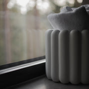 MIST OVAL Kruka Small, Vit