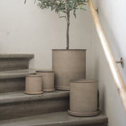 PLANT POT Kruka small 2-Pack, beige
