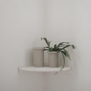 STRIPE POT Kruka sandy mole, small